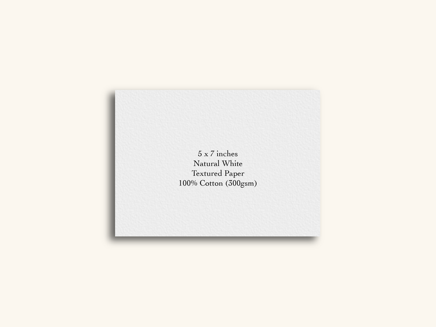 Handwritten Card