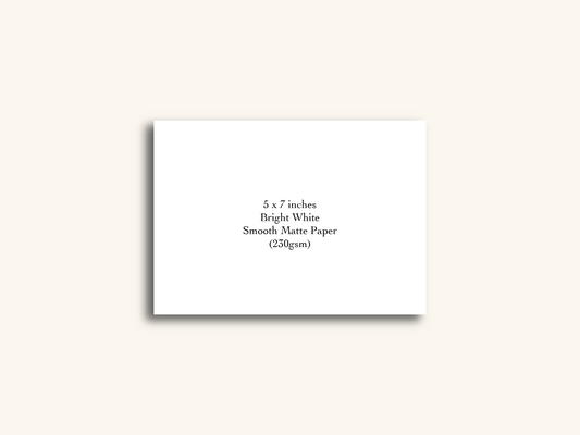 Handwritten Card