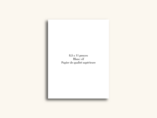 Lettre manuscrite